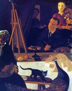 The Painter And His Family By Derain paint by numbers