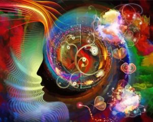 Metaphysical Head paint by numbers