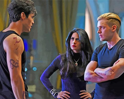 Aesthetic Shadowhunters paint by numbers