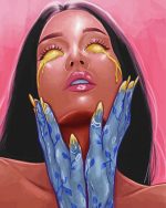 Tears of Gold paint by number