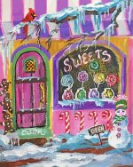 Aesthetic Candy Store paint by number