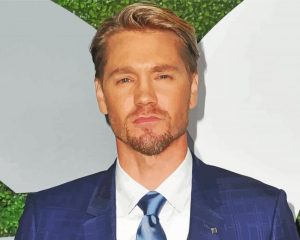 Classy Chad Michael Murray paint by numbers
