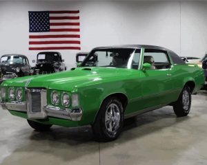 1969 Pontiac Grand Prix paint by number p