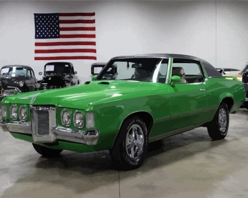 1969 Pontiac Grand Prix paint by number p
