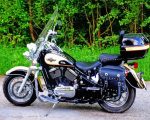 Black Kawasaki Vulcan Classic paint by number p