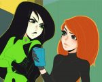 Kim Possible And Shego paint by numbers