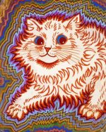 Louis Wain Cat paint by number p