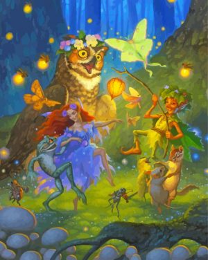 Midsummer's Eve paint by numbers