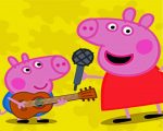 Peppa Pigs Musicians paint by number p