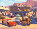 Pixar Cars paint by numbers