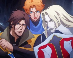 Aesthetic Castlevania paint by number p