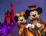 Disney Halloween paint by numbers