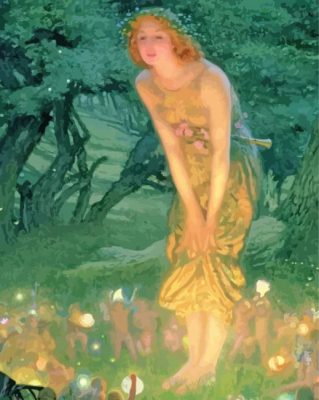 Aesthetic Midsummers Eve paint by numbers