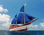 Blue Schooner paint by number p