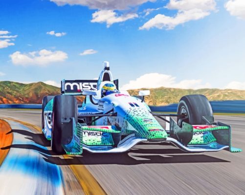 Indycar paint by numbers