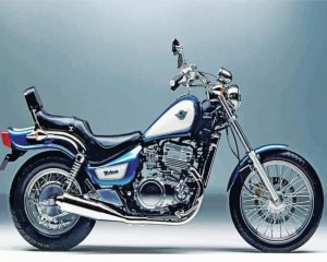 Kawasaki Vulcan Classic paint by number p
