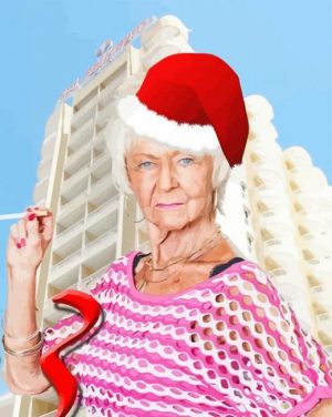 Madge Harvey Benidorm paint by numbers
