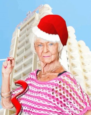 Madge Harvey Benidorm paint by numbers