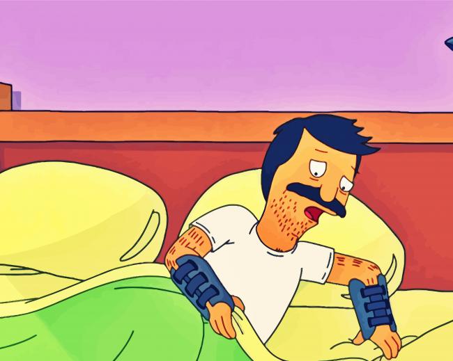 Bob Belcher Bobs Burgers paint by number