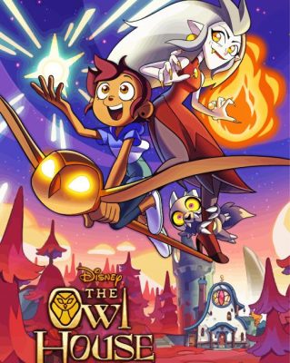 Disney The Owl House paint by numbers