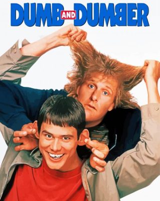 Dumb And Dumber paint by numbers