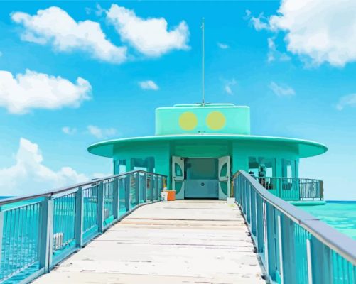 Fish Eye Marine Park Guam paint by numbers