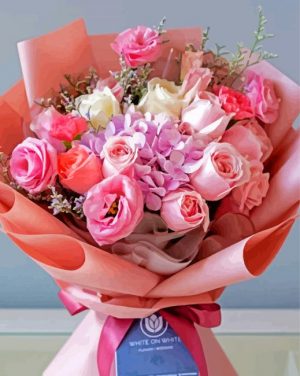 Flower Bouquet paint by numbers