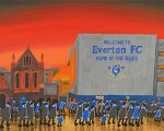 Goodison Park Everton paint by numbers