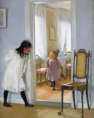 Hide And Seek Game Art paint by numbers