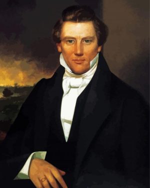 Joseph Smith paint by numbers