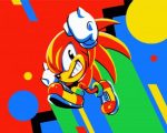 Colorful Knuckles Illustration paint by numbers