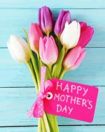 Mothers Day Flowers paint by numbers