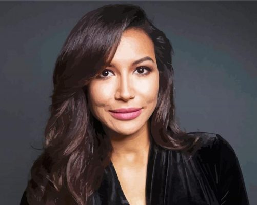 Naya Rivera paint by number