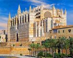 Mallorca Cathedral paint by numbers