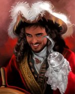Peter Pan Captain Hook paint by numbers