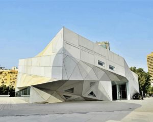 Tel Aviv Museum Of Art paint by numbers