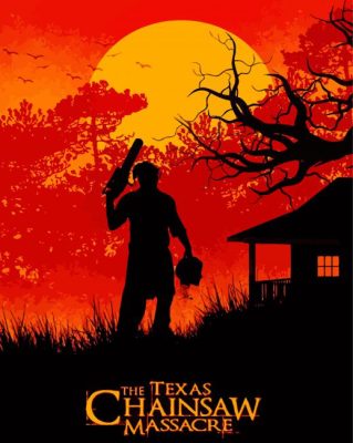 The Texas Chainsaw Massacre paint by numbers 