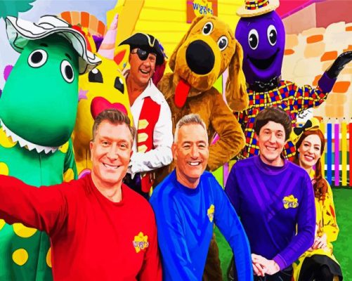 The Wiggles Group paint by number