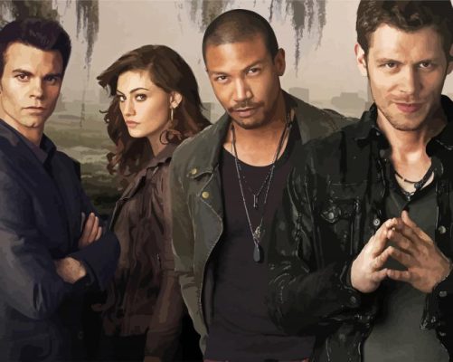 The Originals paint by numbers