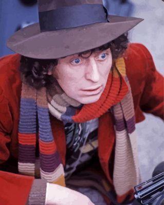 Tom Baker paint by numbers