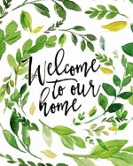 Welcome To Our Home paint by numbers