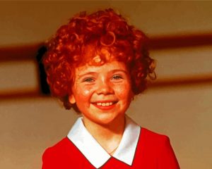 Adorable Annie paint by numbers