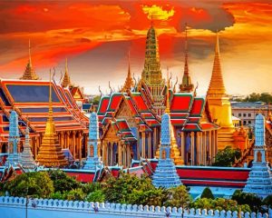 Golden Palace paint by numbers