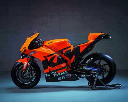 KTM Motogp paint by number