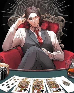 Aesthetic Aizawa Anime paint by numbers