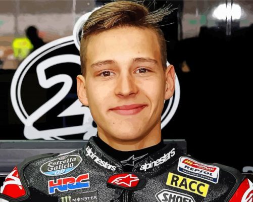 Fabio Quartararo paint by numbers