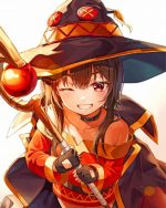 Kono Subarashii Megumin paint by numbers