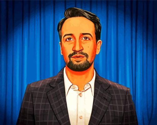 Lin Manuel Miranda paint by numbers