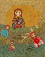 Matryoshka Russian Doll paint by numbers
