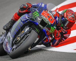 Motocross Fabio Quartararo paint by numbers